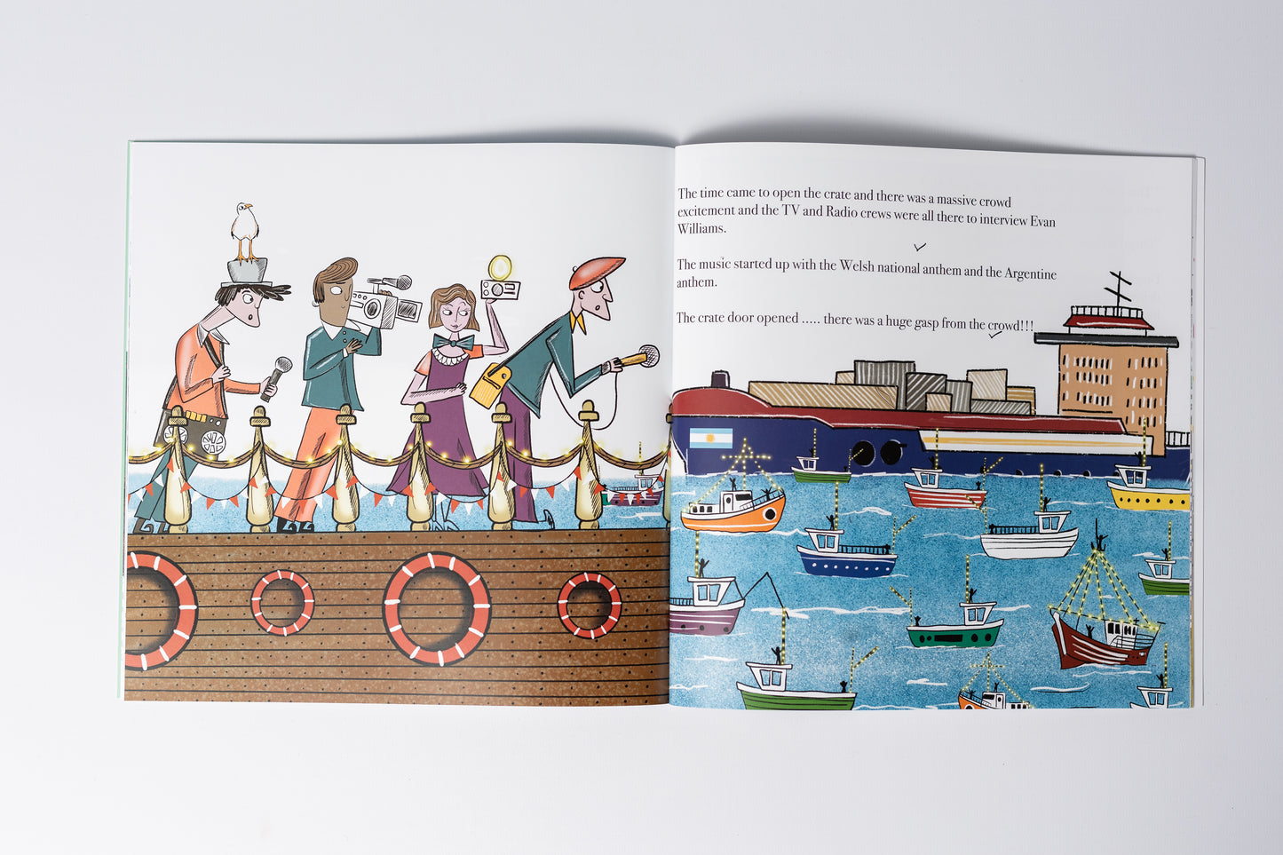 Dai and the Missing Baby Crocodile Book / Dai and the Arrival of Diego from Patagonia Book & Colouring Book
