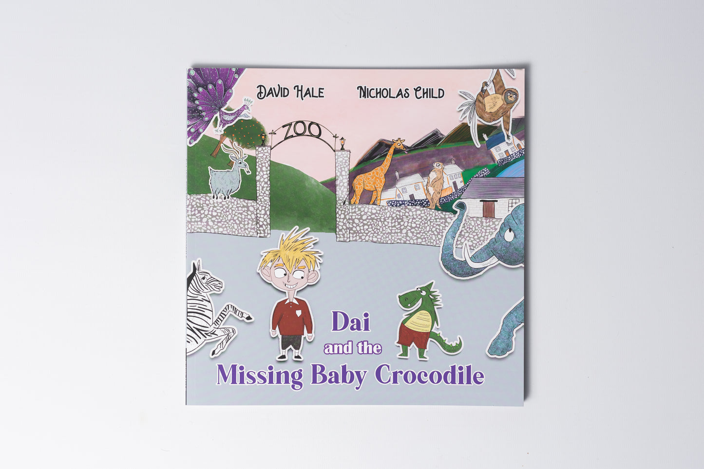 Dai and the Missing Baby Crocodile book & Dai and the Arrival of Diego from Patagonia Book & Dai Rescues Christmas in Llanipandy